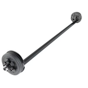 Dexter Axle, 3500 LB Capacity, 5 on 4.5" Bolt Pattern, Electric Brake, 4" Drop Spindle, E-Z Lube Lubrication, 95" Hub Face, 78" Spring Center